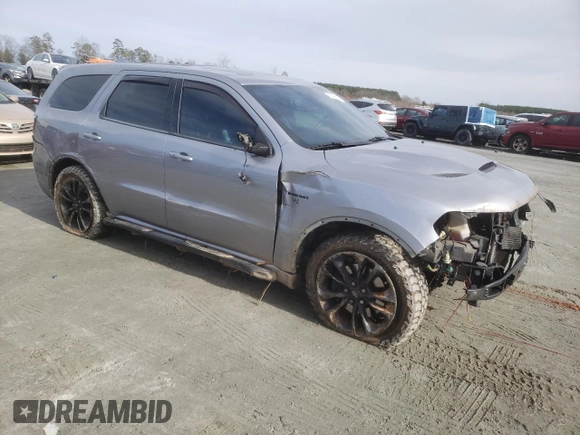 2020 Dodge Durango R/T with VIN 1C4SDJCT0LC165400, listed as a Copart auction lot 45342525 with 118,899 mi miles and Salvage title. Bid and sale history available at DreamBid. Image 4.