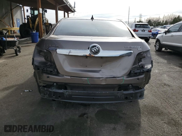2012 Buick LaCrosse Leather with VIN 1G4GL5E3XCF353865, listed as a Copart auction lot 50030875 with 192,209 mi miles and Salvage Title. Bid and sale history available at carsss.com. Image 6.