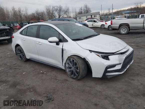 2023 Toyota Corolla SE with VIN 5YFP4MCEXPP152790, listed as a IAAI auction lot 41711853 with 37,901 mi miles and . Bid and sale history available at DreamBid. Image 1.