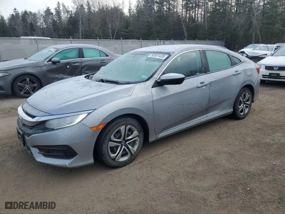 2018 Honda Civic Sedan LX with VIN 2HGFC2F56JH577033, listed as a Copart auction lot 52531435 with 42,799 mi miles and Non Repairable. Bid and sale history available at carsss.com. Image 1.
