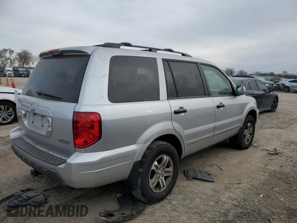 2005 Honda Pilot EX-L z VIN 5FNYF18635B053929, wystawiony jako Copart lot #82058334 z przebiegiem 311 568 mil mil oraz Czysty tytuł • Clean title. Historia ofert i sprzedaży dostępna na DreamBid. Obrazek 3.