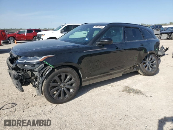 2019 Land Rover Range Rover Velar R-Dynamic SE with VIN SALYL2EX0KA216321, listed as a Copart auction lot 48216415 with 113,947 mi miles and Salvage Title. Bid and sale history available at carsss.com. Image 1.