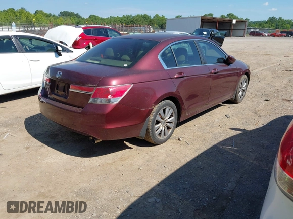 2011 Honda Accord EX with VIN 1HGCP2F79BA042478, listed as a IAAI auction lot 42646921 with 141,640 mi miles and . Bid and sale history available at DreamBid. Image 4.