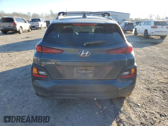 2020 Hyundai Kona SEL Plus with VIN KM8K62AA7LU520201, listed as a Copart auction lot 88812605 with 82,696 mi miles and Salvage Title. Bid and sale history available at carsss.com. Image 6.