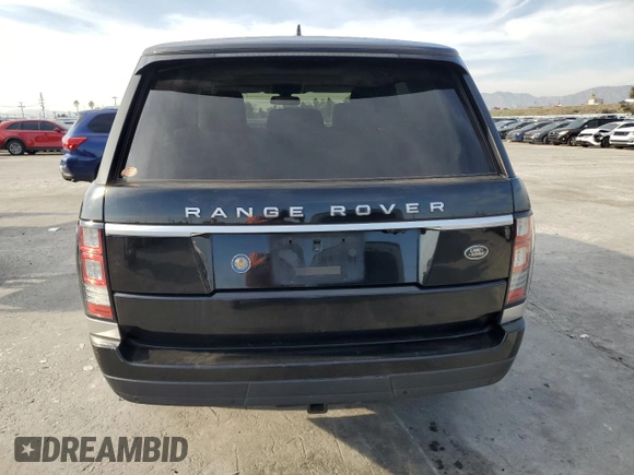2016 Land Rover Range Rover with VIN SALGR2VF9GA278020, listed as a Copart auction lot 45926365 with 128,180 mi miles and Clean Title. Bid and sale history available at carsss.com. Image 6.