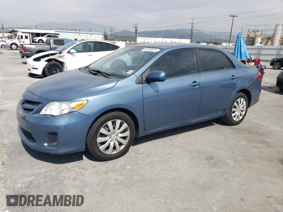 2012 Toyota Corolla L with VIN 5YFBU4EE4CP065890, listed as a Copart auction lot 52754675 with 127,668 mi miles and Salvage Title. Bid and sale history available at carsss.com. Image 1.