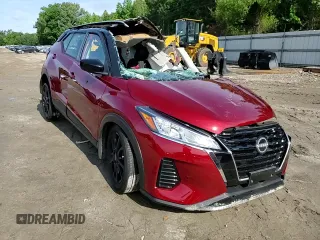 2023 Nissan Kicks SV with VIN 3N1CP5CV2PL521749, listed as a Copart auction lot 58842565 with Not provided miles and Salvage title. Bid and sale history available at DreamBid. Image 14.