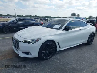 2017 Infiniti Q60 2.0t Premium with VIN JN1CV7EK7HM110553, listed as a IAAI auction lot 42115242 with 83,129 mi miles. Bid and sale history available at carsss.com. Image 20.