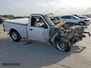2001 Ford Ranger XL with VIN 1FTYR10CX1TA06624, listed as a Copart auction lot 50816385 with 0 mi miles and Salvage Title. Bid and sale history available at carsss.com. Image 4.