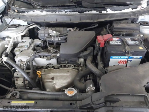 2015 Nissan Rogue Select S with VIN JN8AS5MT7FW162623, listed as a IAAI auction lot 41628617 with 120,483 mi miles. Bid and sale history available at carsss.com. Image 10.