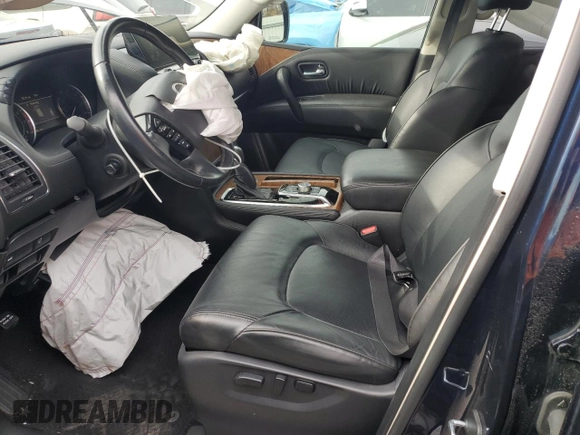 2021 Nissan Armada SL with VIN JN8AY2BC0M9147490, listed as a Copart auction lot 82825424 with 64,968 mi miles and Salvage Title. Bid and sale history available at carsss.com. Image 7.