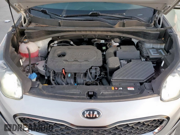 2022 Kia Sportage EX with VIN KNDPN3AC8N7955332, listed as a Copart auction lot 47824755 with 25,544 mi miles and Salvage title. Bid and sale history available at DreamBid. Image 12.