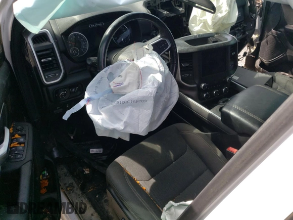 2019 Ram 1500 Big Horn/Lone Star with VIN 1C6SRFFT1KN626592, listed as a Copart auction lot 48408575 with 0 mi miles and Salvage Title. Bid and sale history available at carsss.com. Image 8.
