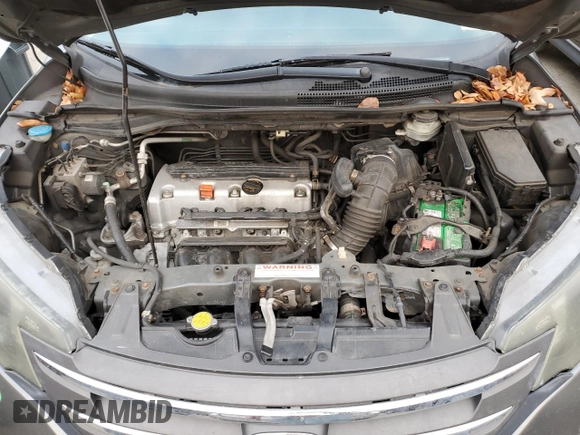 2013 Honda CR-V EX with VIN 2HKRM4H52DH641615, listed as a Copart auction lot 82585154 with 132,056 mi miles and Salvage Title. Bid and sale history available at DreamBid. Image 12.