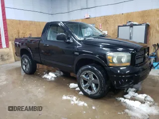 2006 Dodge 1500 SLT with VIN 1D7HU16276J185209, listed as a Copart auction lot 85576394 with 180,446 mi miles and Clean Title. Bid and sale history available at DreamBid. Image 4.
