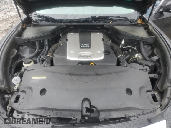 2016 Infiniti Q70 with VIN JN1BY1PRXGM721296, listed as a Copart auction lot 57843995 with 69,747 mi miles and Salvage title. Bid and sale history available at DreamBid. Image 11.