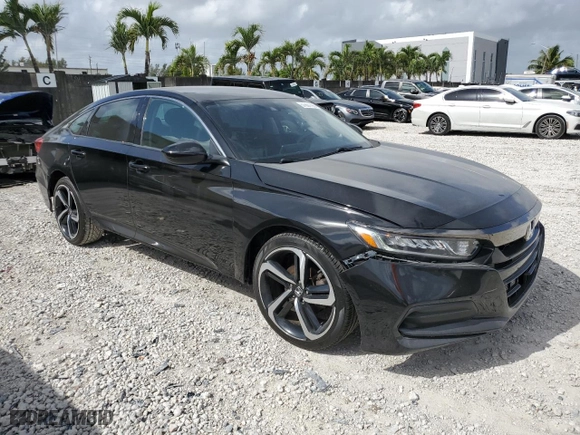 2019 Honda Accord Sedan LX 1.5T with VIN 1HGCV1F15KA009635, listed as a Copart auction lot 51851795 with 127,118 mi miles and Clean Title. Bid and sale history available at carsss.com. Image 4.