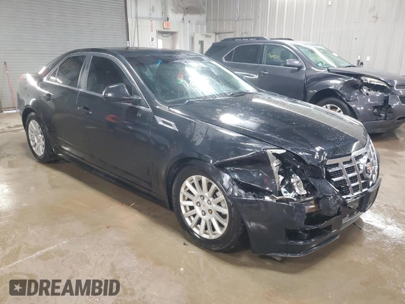 2012 Cadillac CTS Luxury with VIN 1G6DH5E56C0116662, listed as a Copart auction lot 51518335 with 162,531 mi miles and Salvage Title. Bid and sale history available at DreamBid. Image 4.