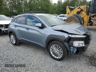 2021 Hyundai Kona SEL z VIN KM8K2CAA9MU605155, wystawiony jako Copart lot #56646585 z przebiegiem 22 538 mil mil oraz Szkoda całkowita • Salvage title. Historia ofert i sprzedaży dostępna na DreamBid. Obrazek 4.