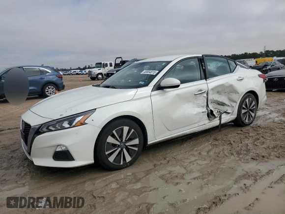 2021 Nissan Altima 2.5 SV with VIN 1N4BL4DV3MN342215, listed as a Copart auction lot 46664815 with 98,373 mi miles and Salvage Title. Bid and sale history available at carsss.com. Image 1.