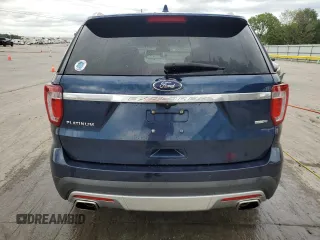 2017 Ford Explorer Platinum with VIN 1FM5K8HT4HGA97313, listed as a Copart auction lot 61678415 with 137,405 mi miles and Salvage title. Bid and sale history available at DreamBid. Image 6.