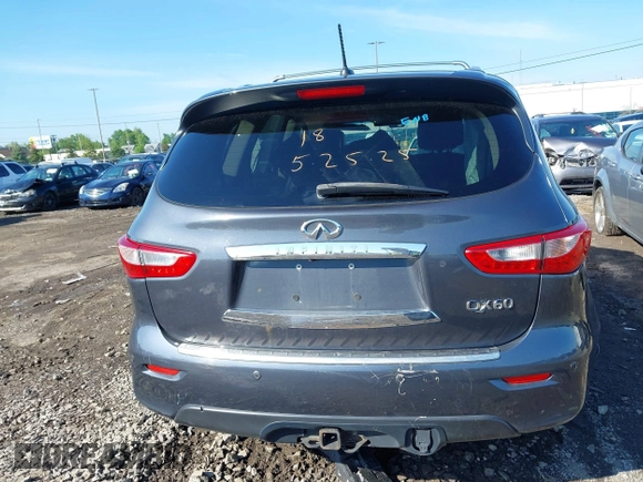 2014 Infiniti QX60 with VIN 5N1AL0MM7EC533909, listed as a IAAI auction lot 42370543 with 159,958 mi miles and . Bid and sale history available at DreamBid. Image 15.
