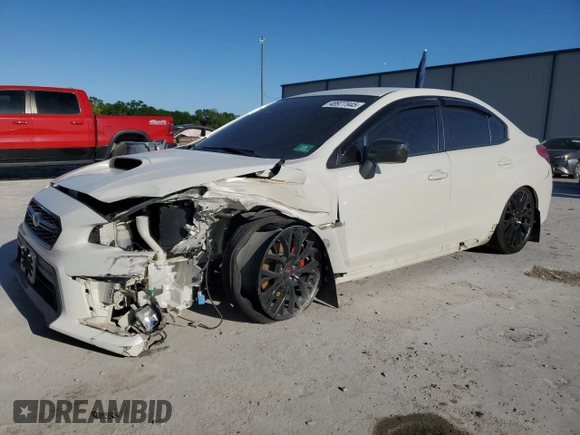 2018 Subaru WRX with VIN JF1VA1A61J9830520, listed as a Copart auction lot 48977945 with 112,524 mi miles and Salvage Title. Bid and sale history available at carsss.com. Image 1.