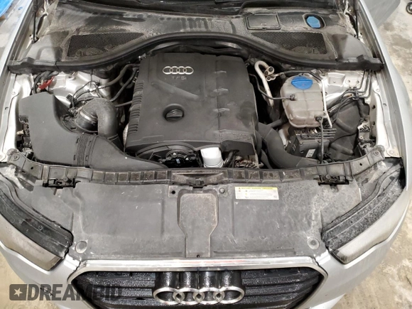 2012 Audi A6 2.0T Premium with VIN WAUCFAFC4CN173107, listed as a Copart auction lot 85260224 with 100,087 mi miles and Clean Title. Bid and sale history available at carsss.com. Image 11.