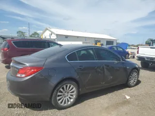 2011 Buick Regal CXL RL1 with VIN W04GN5EC3B1084595, listed as a Copart auction lot 57795975 with 110,697 mi miles and Salvage title. Bid and sale history available at DreamBid. Image 3.