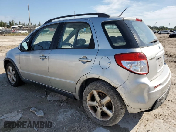 2007 Suzuki SX4 with VIN JS2YB413875101738, listed as a Copart auction lot 74173834 with 99,091 mi miles and Salvage Title. Bid and sale history available at carsss.com. Image 2.