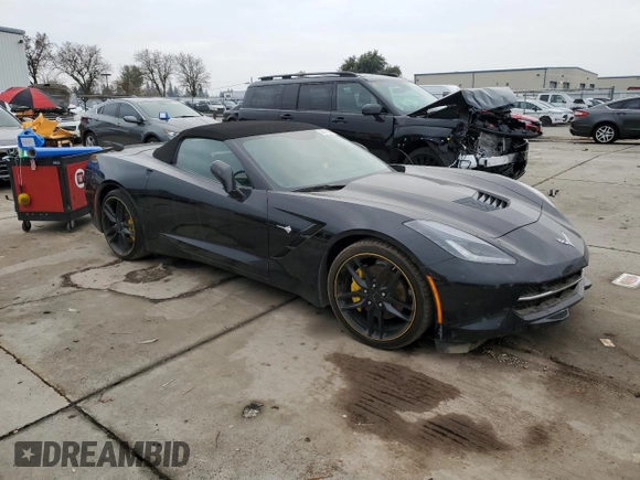 2019 Chevrolet Corvette 3LT with VIN 1G1YF3D70K5102004, listed as a Copart auction lot 84139064 with 51,769 mi miles and Salvage Title. Bid and sale history available at carsss.com. Image 4.