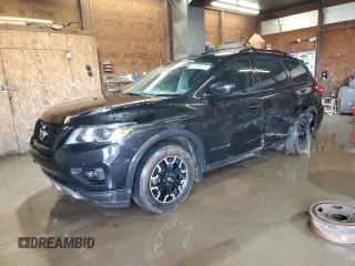2020 Nissan Pathfinder SV with VIN 5N1DR2BM3LC630502, listed as a Copart auction lot 57969475 with 81,501 mi miles and Salvage title. Bid and sale history available at DreamBid. Image 1.