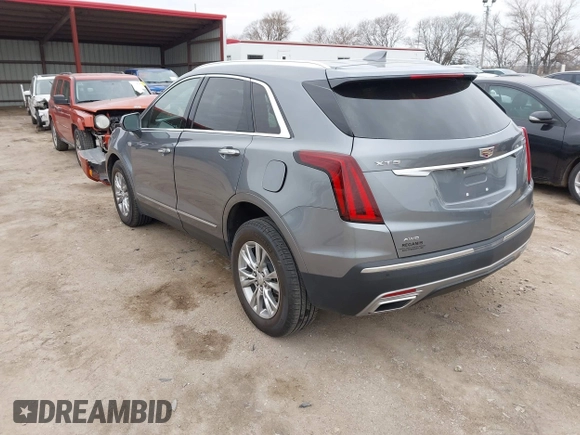 2020 Cadillac XT5 Premium Luxury AWD with VIN 1GYKNDRS1LZ211241, listed as a IAAI auction lot 41936344 with 38,625 mi miles and . Bid and sale history available at DreamBid. Image 3.