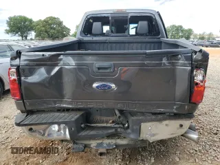 2013 Ford F-250 XL with VIN 1FT7W2BT2DEB17037, listed as a Copart auction lot 55034605 with 225,229 mi miles and Salvage title. Bid and sale history available at DreamBid. Image 6.
