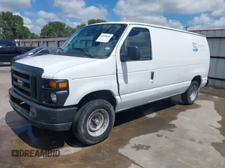 2011 Ford Econoline Cargo Commercial with VIN 1FTNE1EW6BDA58877, listed as a IAAI auction lot 40198855 with 179,416 mi miles and . Bid and sale history available at carsss.com. Image 2.