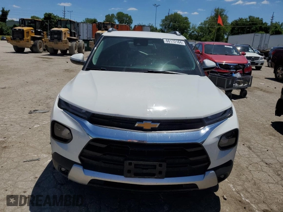 2023 Chevrolet TrailBlazer LT with VIN KL79MRSL4PB025874, listed as a Copart auction lot 60172184 with 30,218 mi miles and Salvage Title. Bid and sale history available at DreamBid. Image 5.