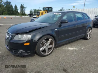 2006 Audi A3 S-Line with VIN WAUKD78P36A177956, listed as a Copart auction lot 70828994 with 139,969 mi miles and Salvage Title. Bid and sale history available at carsss.com. Image 1.
