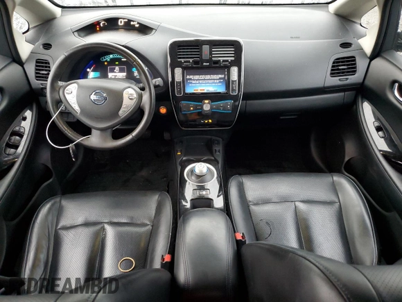 2017 Nissan LEAF SL with VIN 1N4BZ0CP2HC308102, listed as a Copart auction lot 78698474 with 87,432 mi miles and Salvage Title. Bid and sale history available at carsss.com. Image 8.