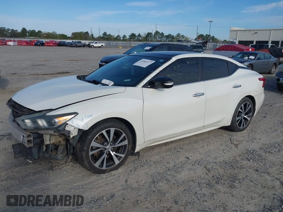 2017 Nissan Maxima SR with VIN 1N4AA6AP6HC377478, listed as a IAAI auction lot 41905217 with 121,071 mi miles and . Bid and sale history available at DreamBid. Image 2.
