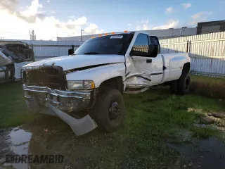 2001 Dodge Ram 3500 with VIN 1B7MF33611J232152, listed as a Copart auction lot 86854964 with 62,476 mi miles and Salvage Title. Bid and sale history available at carsss.com. Image 1.