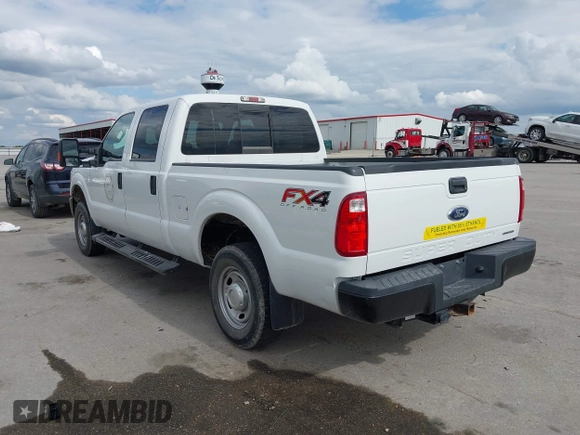 2015 Ford F-250 Lariat with VIN 1FT7W2B64FEB95963, listed as a IAAI auction lot 42389657 with 23,866 mi miles and . Bid and sale history available at DreamBid. Image 3.