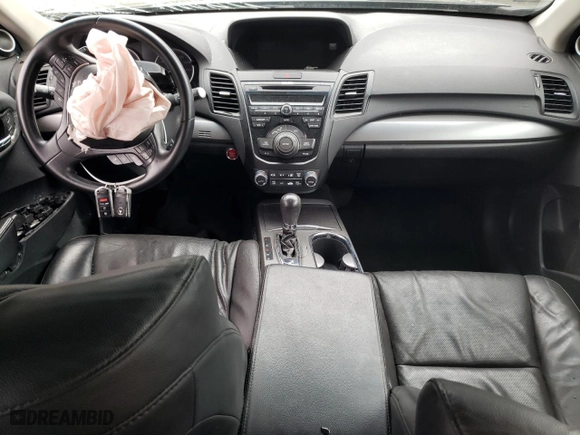 2014 Acura RDX Tech Pkg with VIN 5J8TB4H50EL002093, listed as a Copart auction lot 43632325 with 0 mi miles and Salvage Title. Bid and sale history available at carsss.com. Image 8.