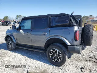 2022 Ford Bronco with VIN 1FMDE5BH7NLA74438, listed as a Copart auction lot 42649185 with Not provided miles and Salvage title. Bid and sale history available at DreamBid. Image 2.