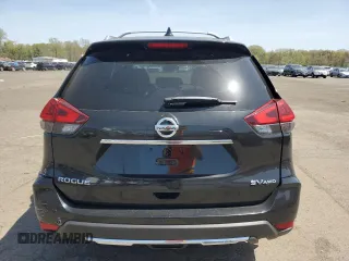2018 Nissan Rogue SV z VIN JN8AT2MV3JW350156, wystawiony jako Copart lot #54839845 z przebiegiem 64 870 mil mil oraz Szkoda całkowita • Salvage title. Historia ofert i sprzedaży dostępna na DreamBid. Obrazek 6.