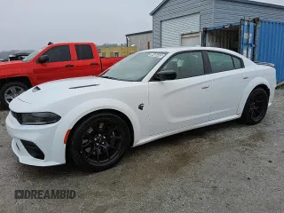 2023 Dodge Charger SRT Hellcat Redeye Widebody with VIN 2C3CDXL96PH618406, listed as a Copart auction lot 88406485 with 9,509 mi miles and Clean Title. Bid and sale history available at carsss.com. Image 1.