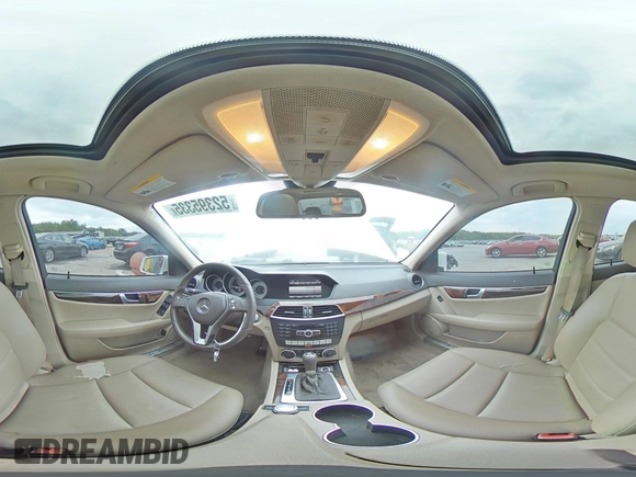 2013 Mercedes-Benz C 250 Sport with VIN WDDGF4HB2DR278397, listed as a Copart auction lot 52395335 with 116,110 mi miles and Salvage Title. Bid and sale history available at DreamBid. Image 14.