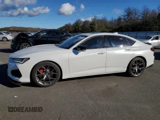 2022 Acura TLX Type S w/Performance Tire with VIN 19UUB7F91NA002465, listed as a Copart auction lot 68217054 with 18,968 mi miles and Salvage Title. Bid and sale history available at carsss.com. Image 1.