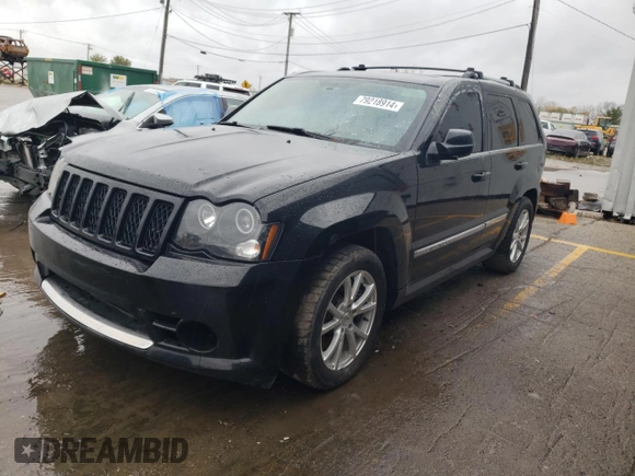2008 Jeep Grand Cherokee SRT-8 with VIN 1J8HR78358C100954, listed as a Copart auction lot 79218914 with 123,254 mi miles and Clean Title. Bid and sale history available at carsss.com. Image 1.