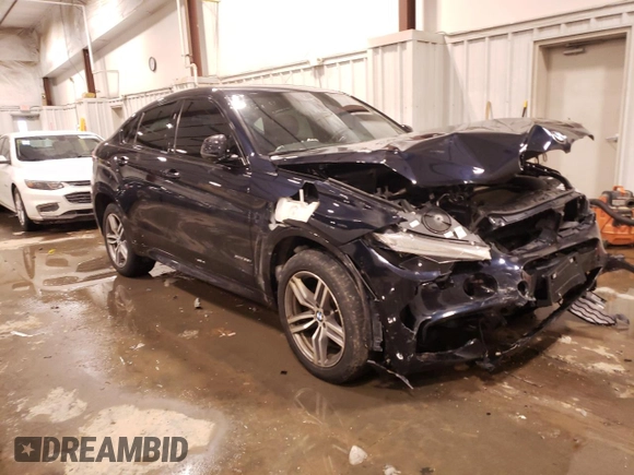 2017 BMW X6 xDrive35i with VIN 5UXKU2C33H0X46919, listed as a Copart auction lot 39154864 with Not Provided miles and . Bid and sale history available at DreamBid. Image 4.