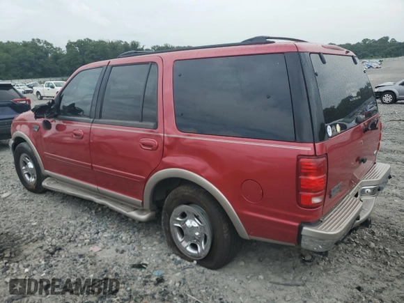 2002 Ford Expedition XLT with VIN 1FMEU17L02LA79716, listed as a Copart auction lot 57635465 with 230,298 mi miles and Salvage title. Bid and sale history available at DreamBid. Image 2.